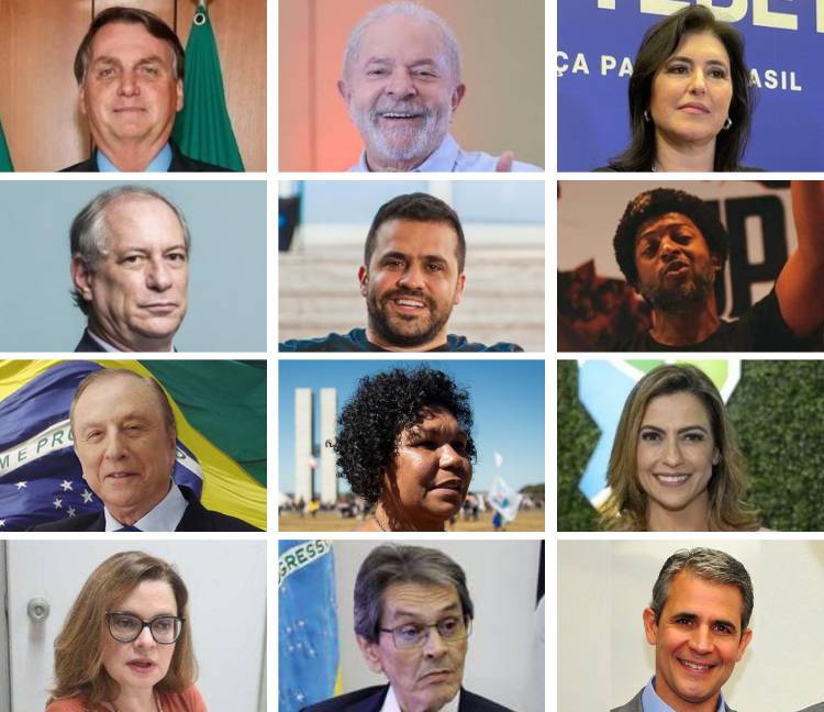 Brasil tem 12 candidatos à Presidência; veja quem são