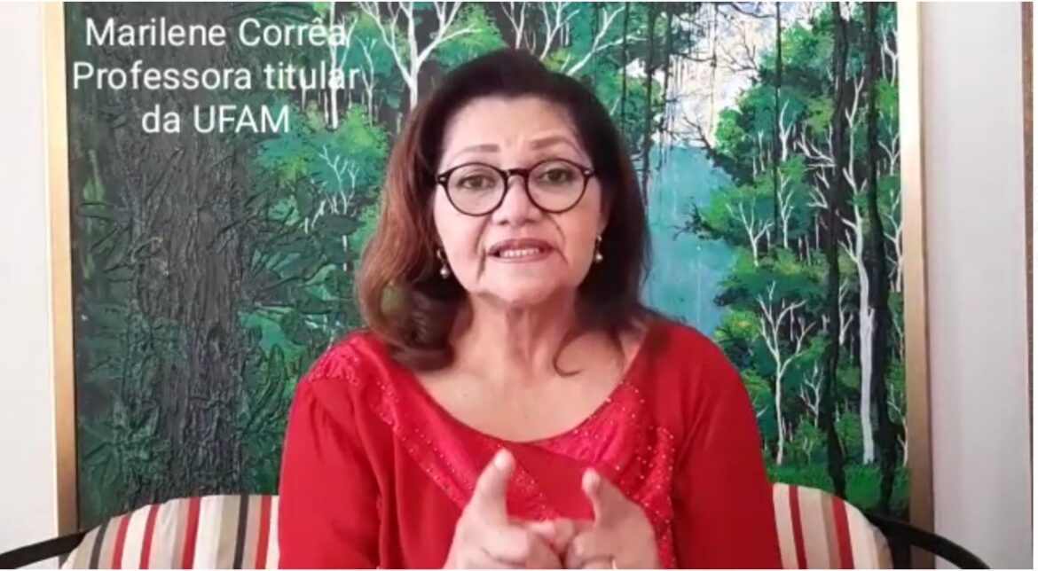 Vídeo: ex-reitora da UEA pede voto para Omar Aziz
