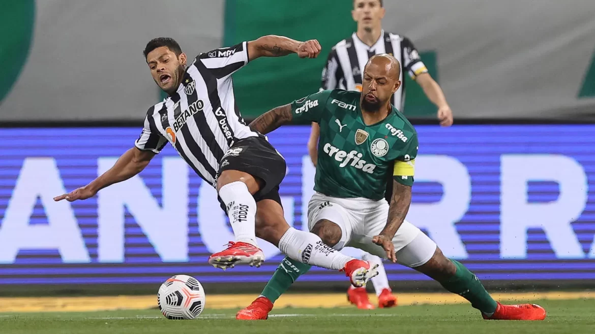 Palmeiras empata com Atlético-MG no Mineirão