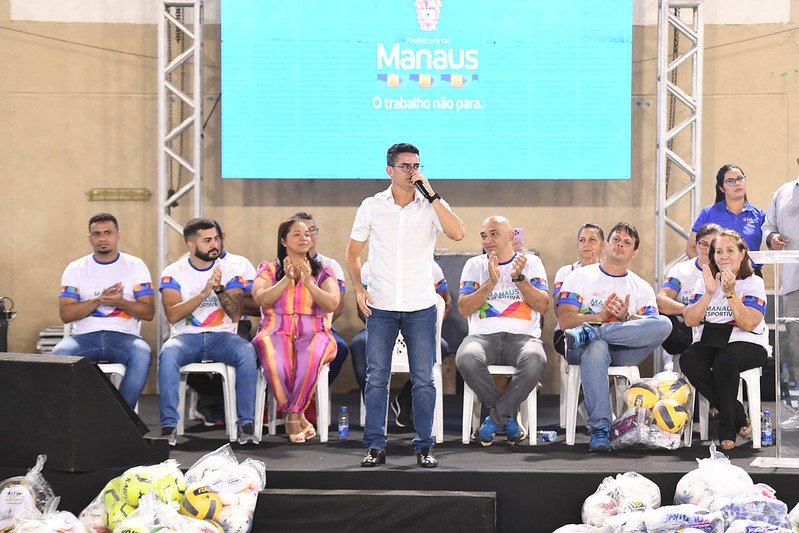 Prefeito David Almeida ressalta missão de transformar Manaus na capital brasileira do esporte