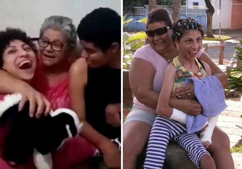 Mãe de 8, senhora adota mais 2 crianças com deficiência que foram abandonadas