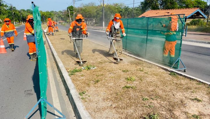 Prefeitura realiza limpeza no Distrito Industrial neste sábado, (27)