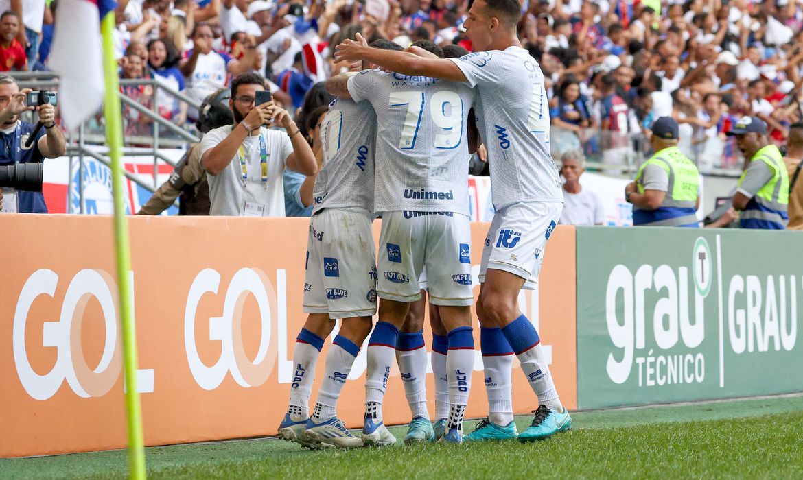 Série B: vice-líder Bahia vence Vasco de virada na Arena Fonte Nova