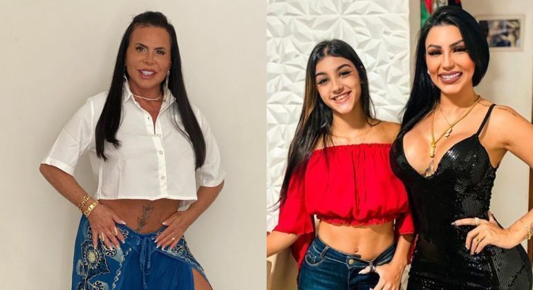 Jenny Miranda sobre unfollow de Gretchen e briga com a filha: 'Bia está fazendo a gente perder tudo'