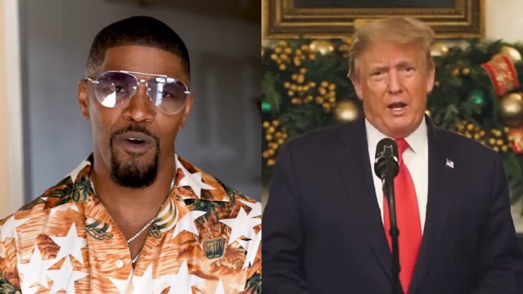 Jamie Foxx surpreende web ao imitar Donald Trump durante podcast