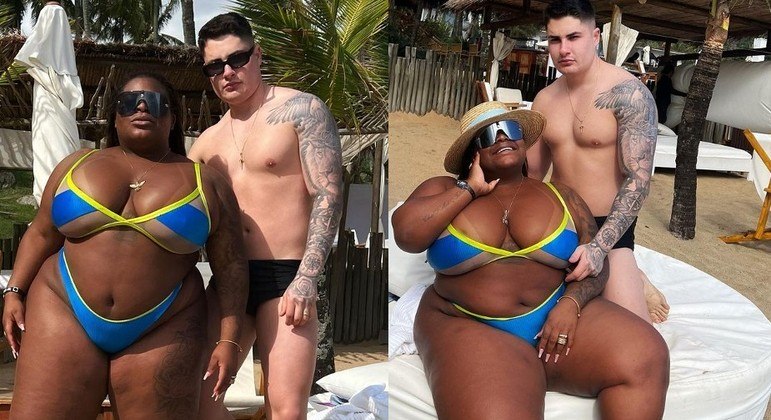 Jojo Todynho posa plena de biquíni em ensaio romântico com o marido, e casal recebe elogios: 'Perfeitos'