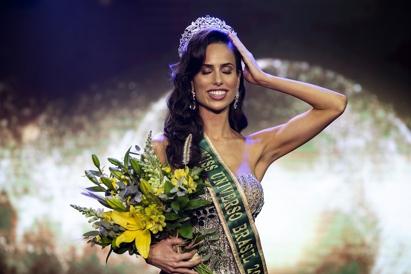 Empresária, apresentadora de TV, modelo. Conheça a capixaba Mia Mamede, nova Miss Universo Brasil