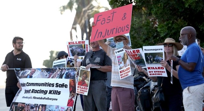 Moradores de Los Angeles protestam contra filmagens de Velozes e Furiosos 10