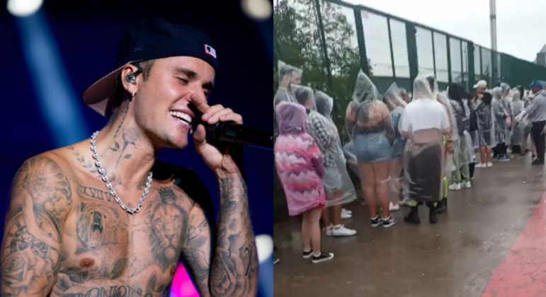 Fãs de Justin Bieber acampam na fila do Rock in Rio, e internautas brincam: 'Vou rir se ele cancelar'