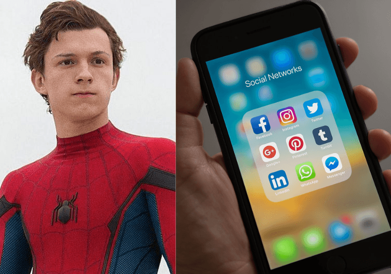 Tom Holland se afasta das redes sociais e faz apelo pela saúde mental