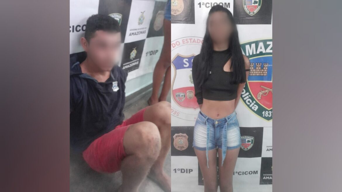 Casal é preso após trocar tiros com a polícia