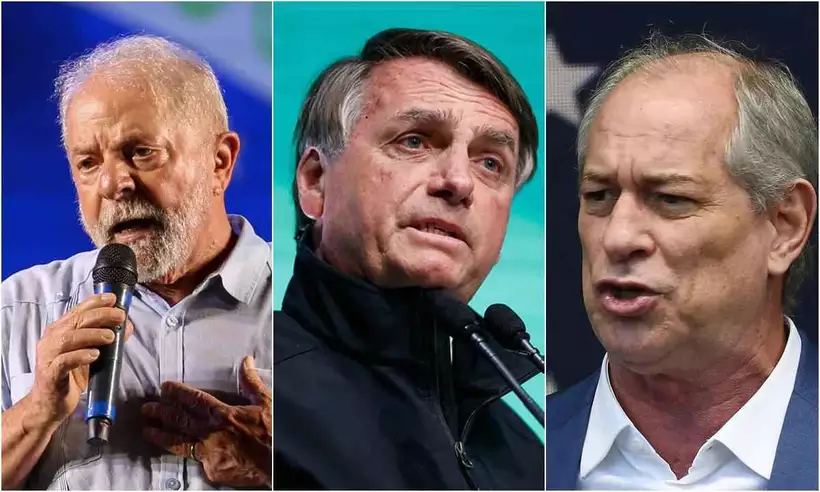 Pesquisa Ipespe: Lula tem 45%; Bolsonaro e Ciro oscilam para baixo