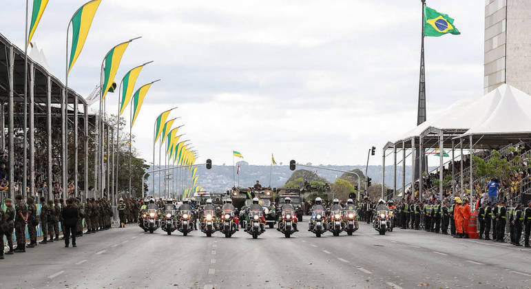 280 mil pessoas são esperadas para desfile e manifestações neste 7/9 em Brasília