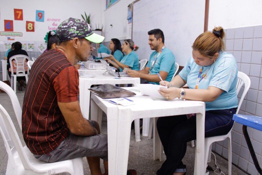 Mutirão de Cadastro Único da prefeitura atende mais de mil famílias da zona Norte de Manaus