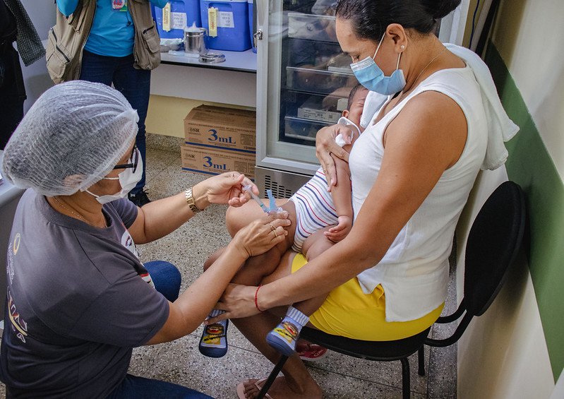 Prefeitura de Manaus alerta para a importância da vacina pentavalente que protege contra formas graves de cinco doenças