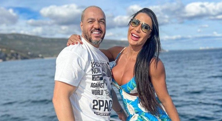 Belo homenageia Gracyanne Barbosa pelo aniversário de 39 anos: 'Minha novinha'