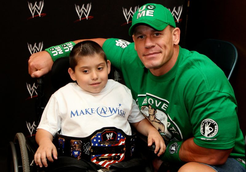 John Cena entra para Guinness por realizar sonho de 650 crianças doentes