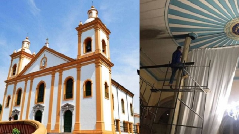 Igreja Matriz de Manaus precisa ser interditada por risco de desabamento