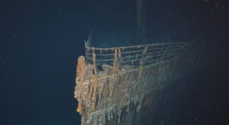 Vídeo em altíssima definição mostra detalhes inéditos do Titanic após 110 anos do naufrágio 