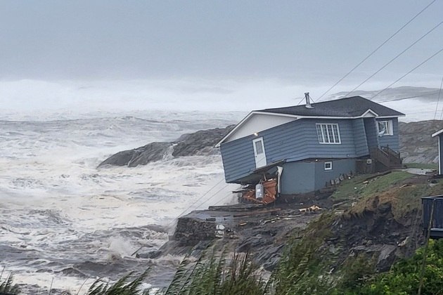 Tempestade Fiona causa destruição na costa leste do Canadá