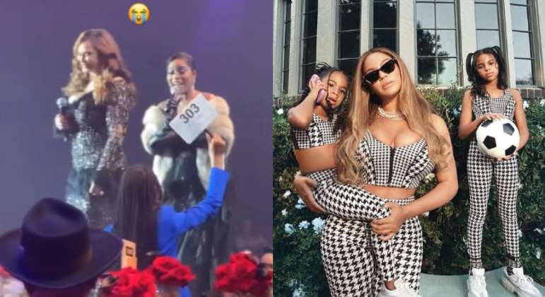 Filha de Beyoncé dá lance de R$ 400 mil por um par de brincos em leilão