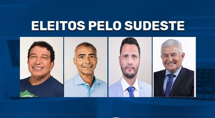 Sudeste elege 3 senadores do PL e um do PSC