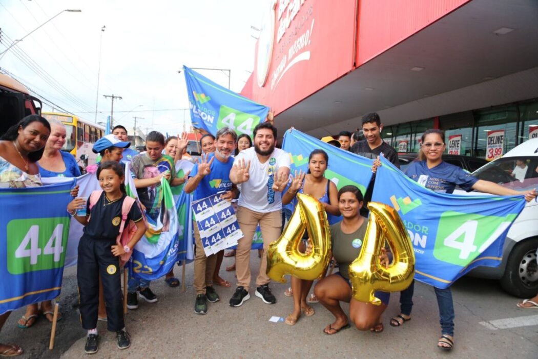 Movimento de apoio a Wilson, ‘Atitude 44’ faz caminhada no bairro Grande Vitória