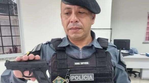 Homem é detido com arma de brinquedo em seção eleitoral de Coari (AM)