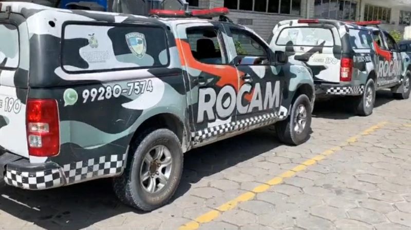 Rocam prende quadrilha que se preparava para cometer assaltos