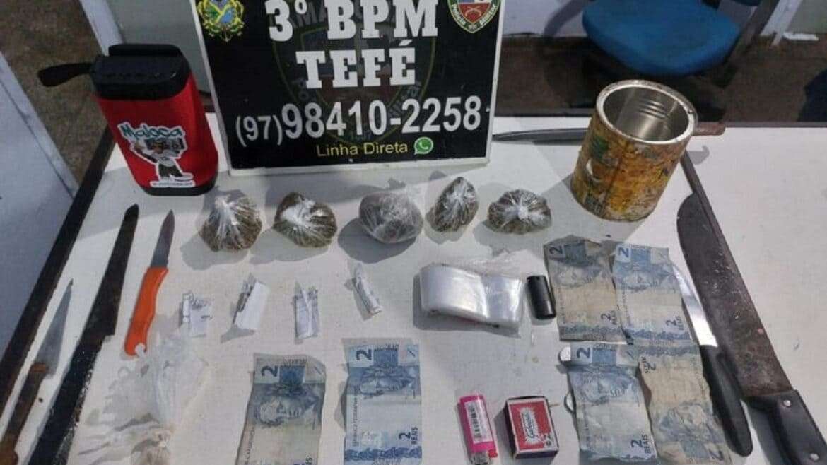 Polícia fecha boca de fumo após denúncias em Tefé