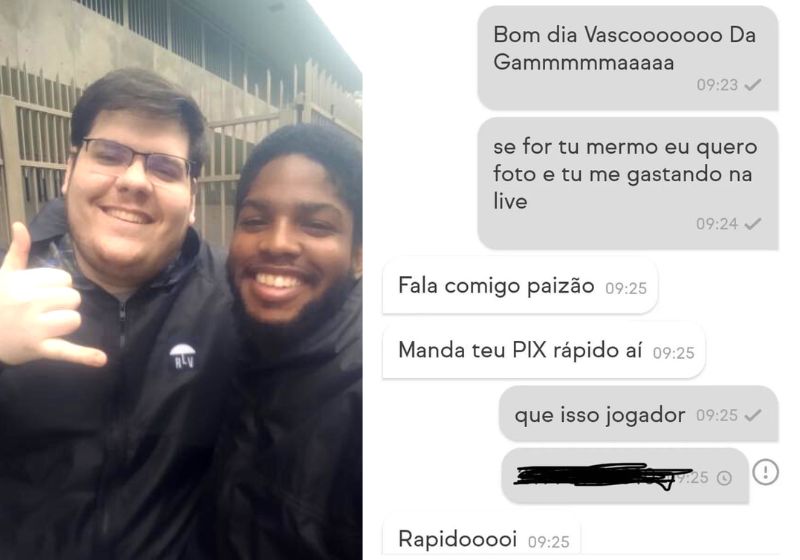 Casimiro dá gorjeta de R$ 1 mil a motoboy com aluguel atrasado: ‘comecei a chorar’