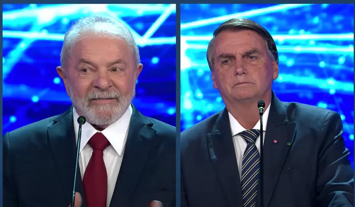 Debate hoje: Bolsonaro e Lula terão 1 hora de confronto direto, na Band TV
