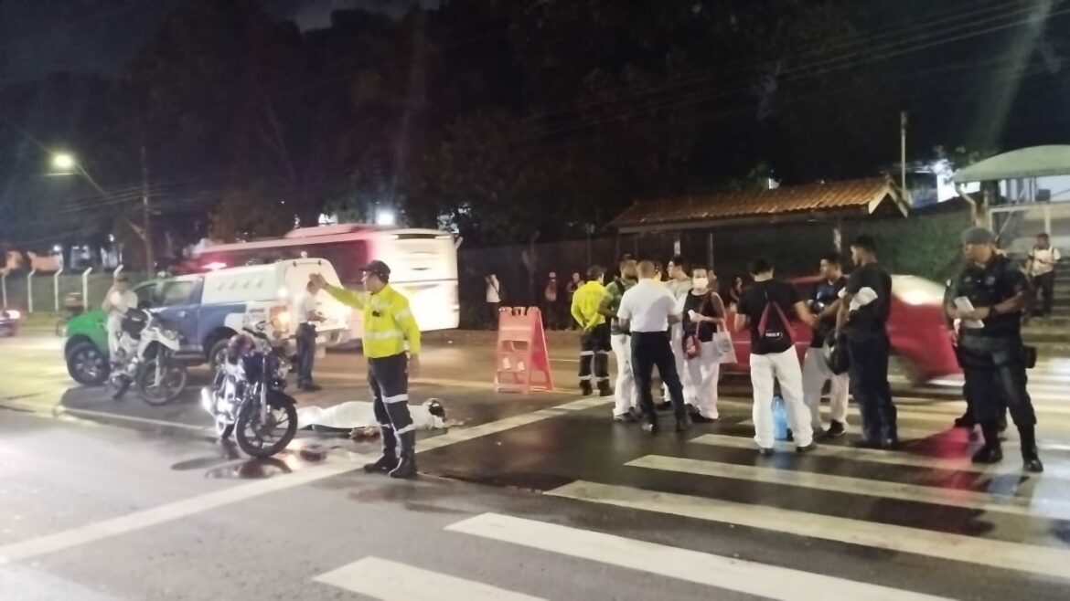 Motociclista morre em grave acidente de trânsito no Distrito Industrial