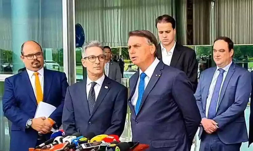 Zema anuncia apoio a Bolsonaro no segundo turno da eleição