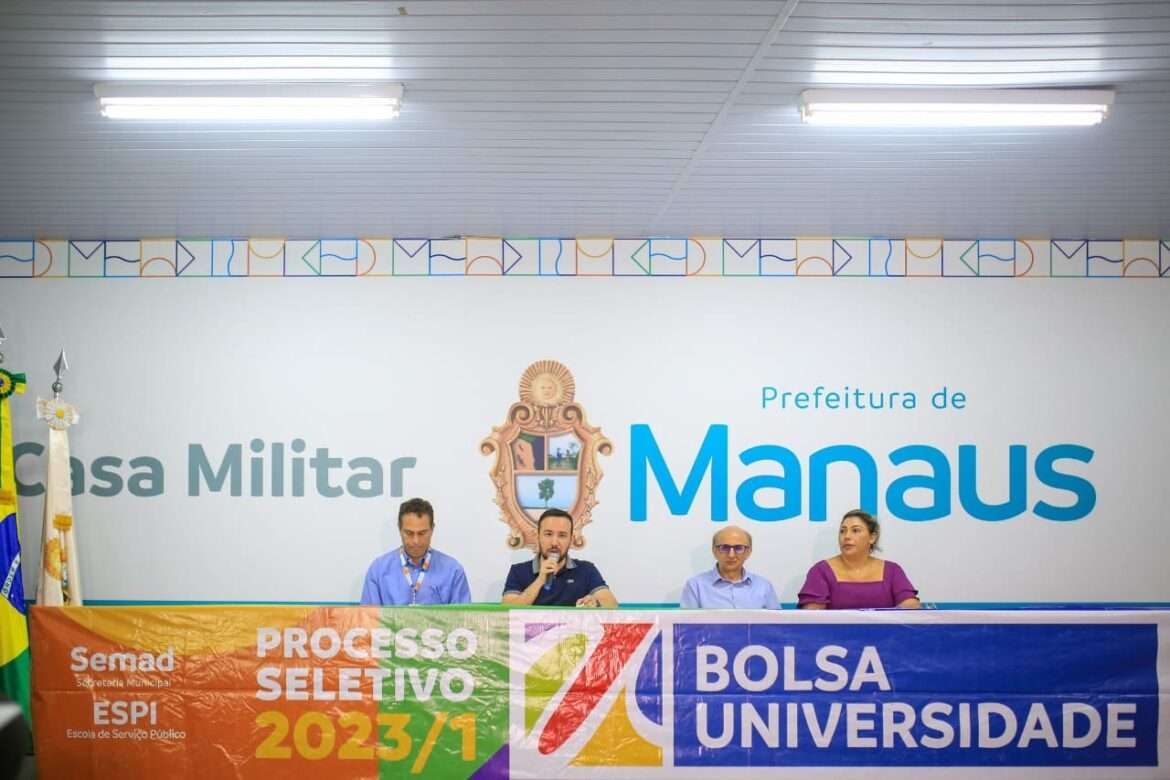 Prefeitura de Manaus divulga classificados no Programa Bolsa Universidade 2023