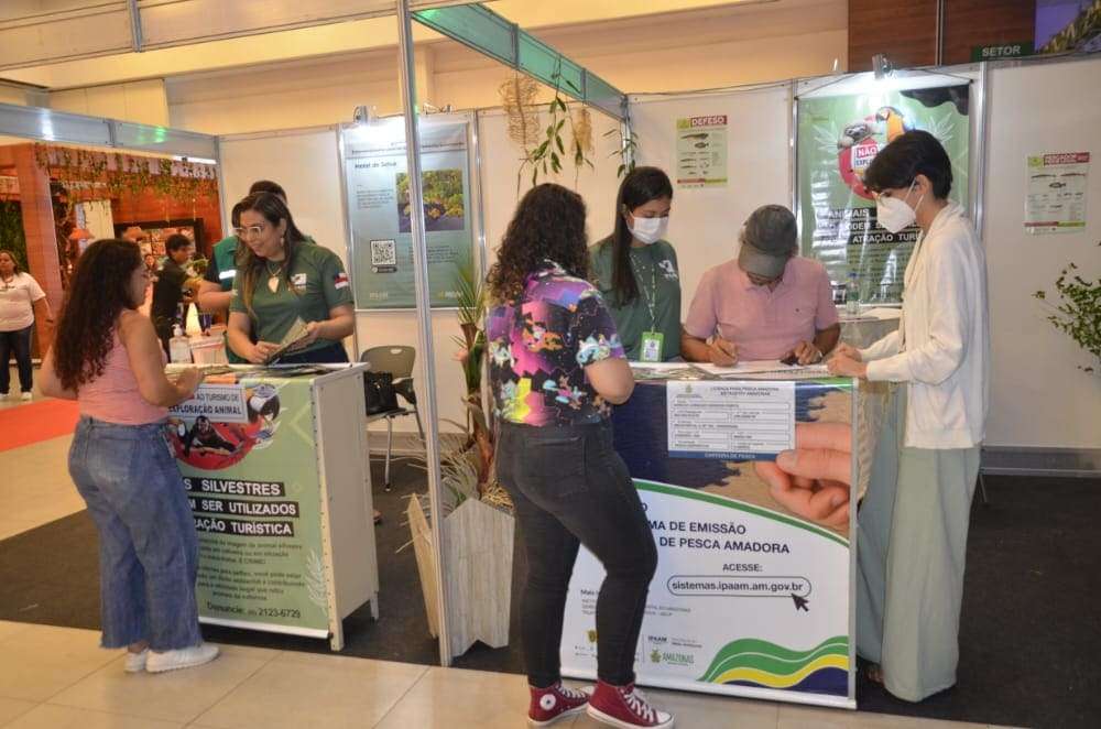 Ipaam orienta sobre exploração de animais silvestres e pesca esportiva no 2º Festival Amazonas de Turismo