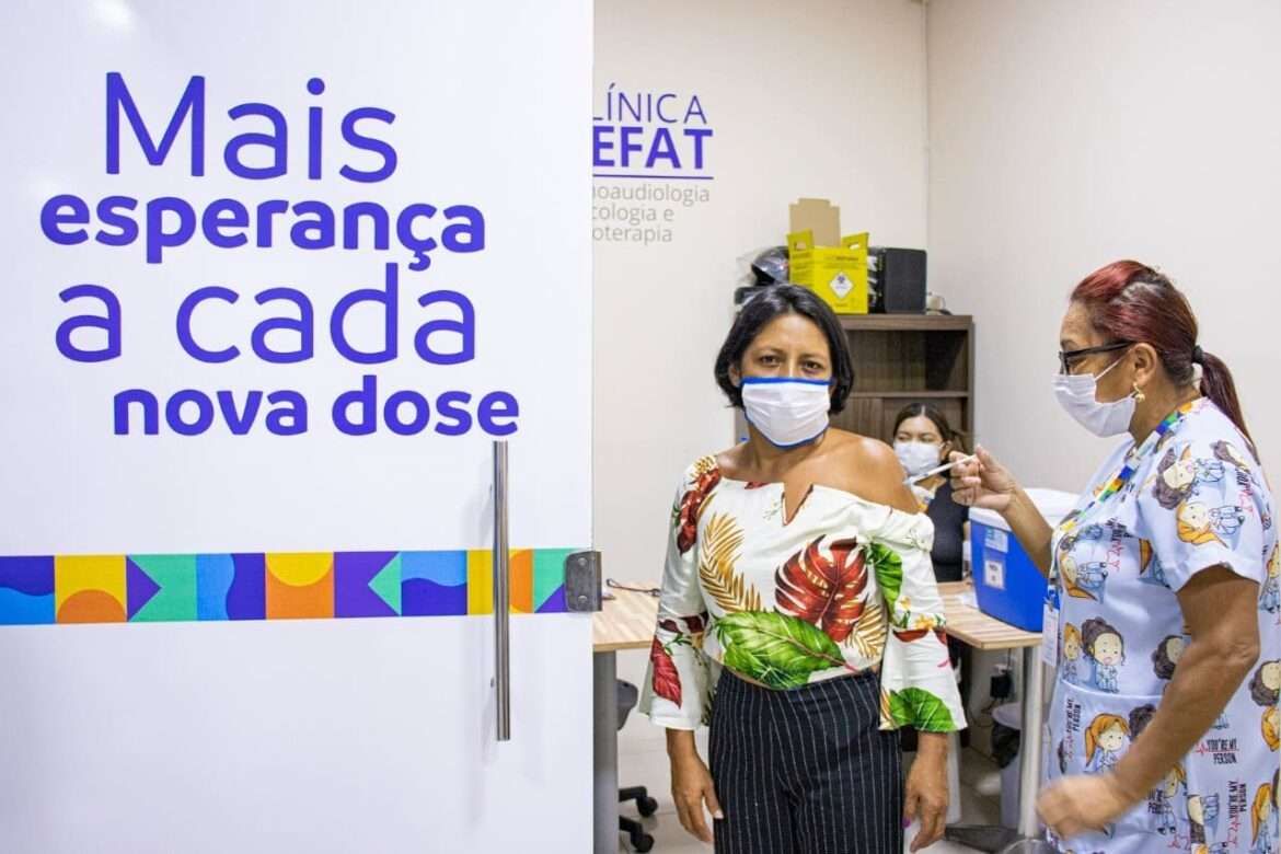 Prefeitura de Manaus disponibiliza vacinas contra Covid-19 em 75 pontos a partir desta segunda-feira, (21)