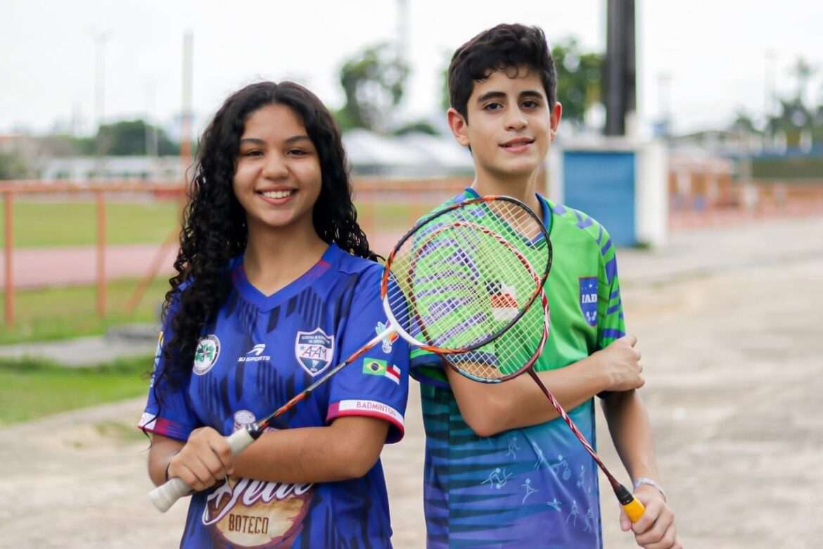 Atletas de badminton representam Amazonas em circuito nacional em Campo Grande