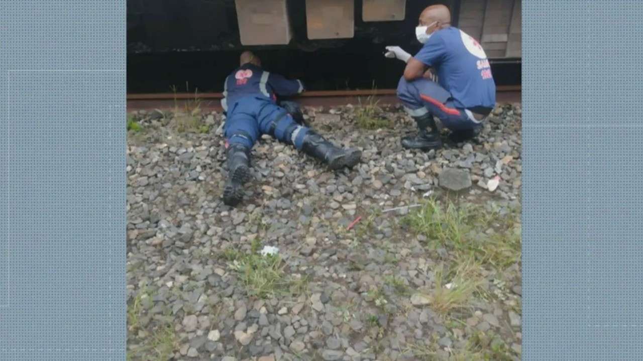 Homem tentar furta cabos e morre próximo a linha do trem