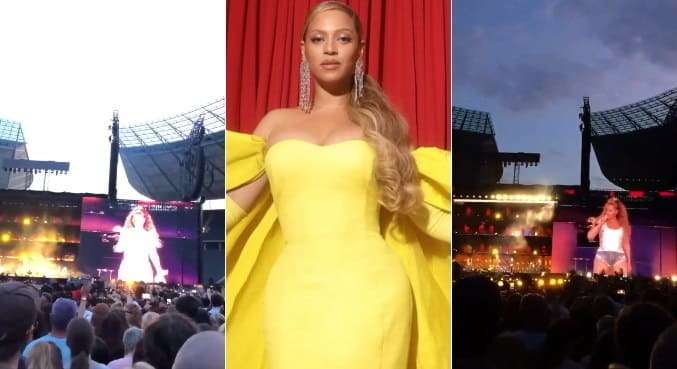 Beyoncé conseguiu fazer o dia virar noite durante show? Falso