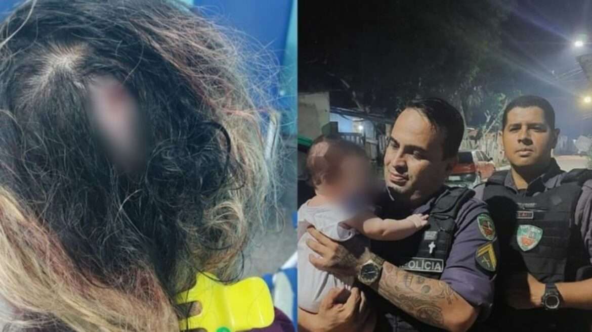 Sem aceita término, homem espanca mulher e ameaça matar o filho de 2 meses