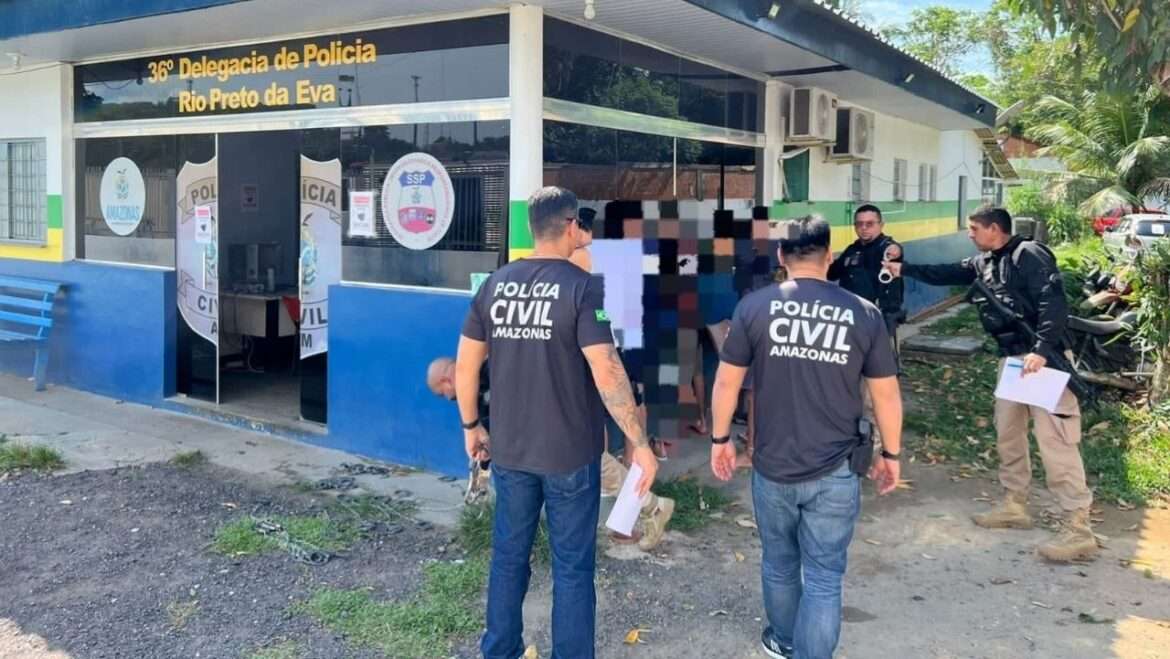 Polícia realiza transferência de 21 presos do interior para Manaus