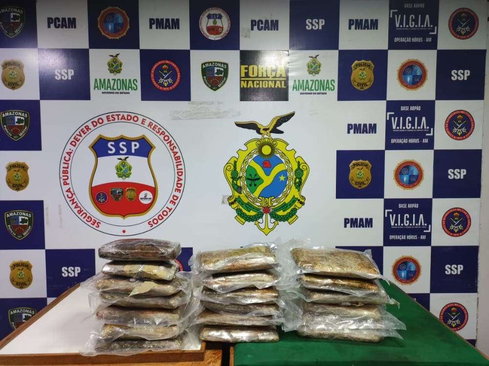 Base Arpão: com apoio de cadela policial, mais de 20 quilos de drogas são apreendidos em fundo falso de embarcação