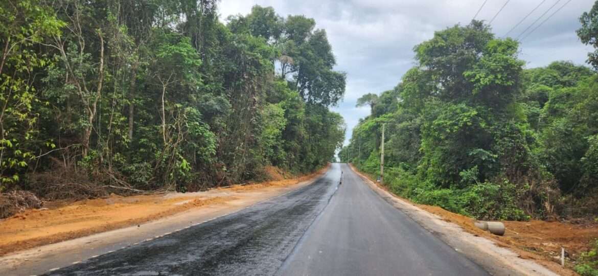 Governo do Amazonas avança com pavimentação do Ramal Nova Esperança, em Manacapuru