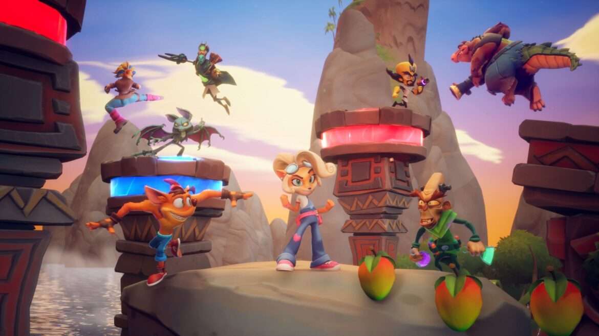 Crash Bandicoot está de volta em novo jogo de competição por equipes, quatro contra quatro, Crash Team Rumble™