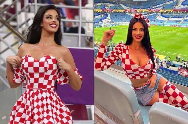 Veja os seis looks usados pela croata musa da Copa no Catar