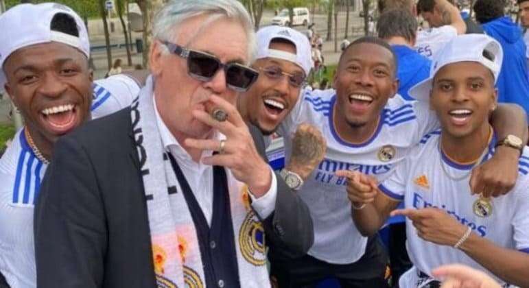 'Sou um velhote e estou muito bem aqui Ancelotti o sonho da CBF para assumir a Seleção, deixa claro Prefere ficar no Real Madrid