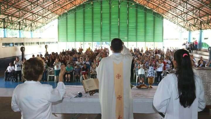 Parque Municipal do Idoso encerra as atividades do ano com missa em Ação de Graças