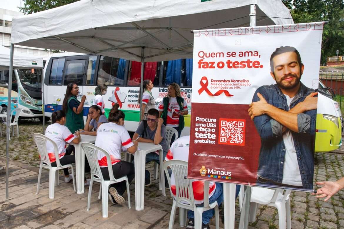 Prefeitura de Manaus inicia ‘Dezembro Vermelho’ de luta contra o HIV/Aids