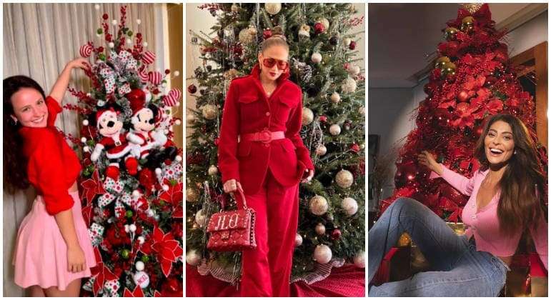 No clima de Natal: famosos exibem decorações luxuosas e criativas na web